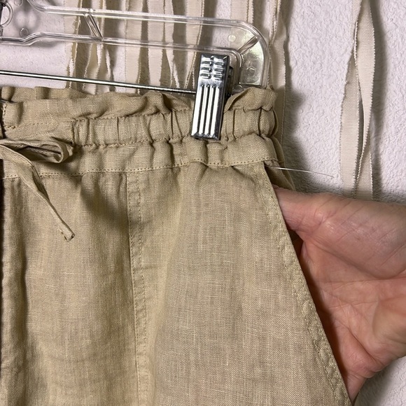 Michael Stars Paulette Tan Linen Shorts size XS - Picture 4 of 13